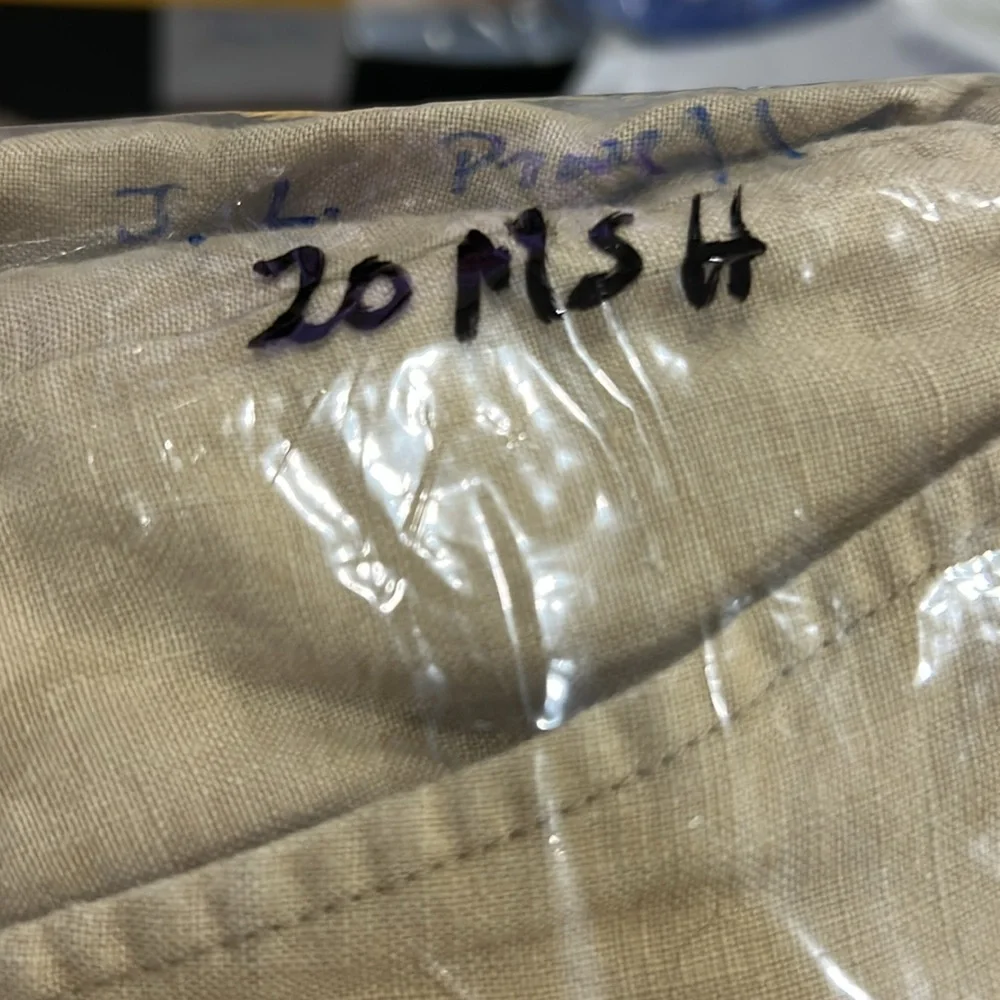 Men's Casual Linen-Blend Shorts in Tan